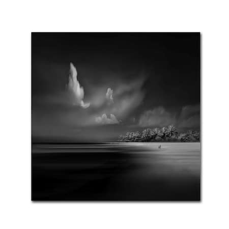 Trademark Fine Art Antonyus Bunjamin 'Sea Shore View' Canvas Art, 24x24 1X02910-C2424GG